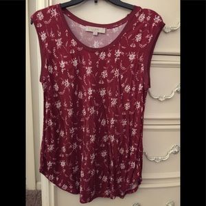 Loft sleeveless shirt